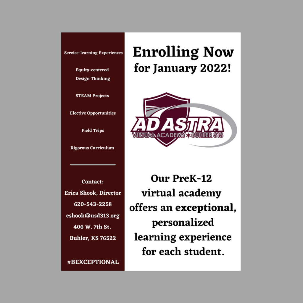 Enroll now ad astra