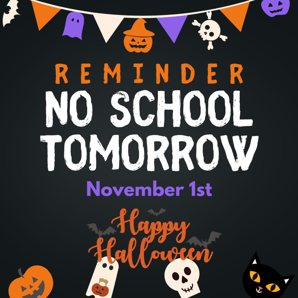 no school reminder