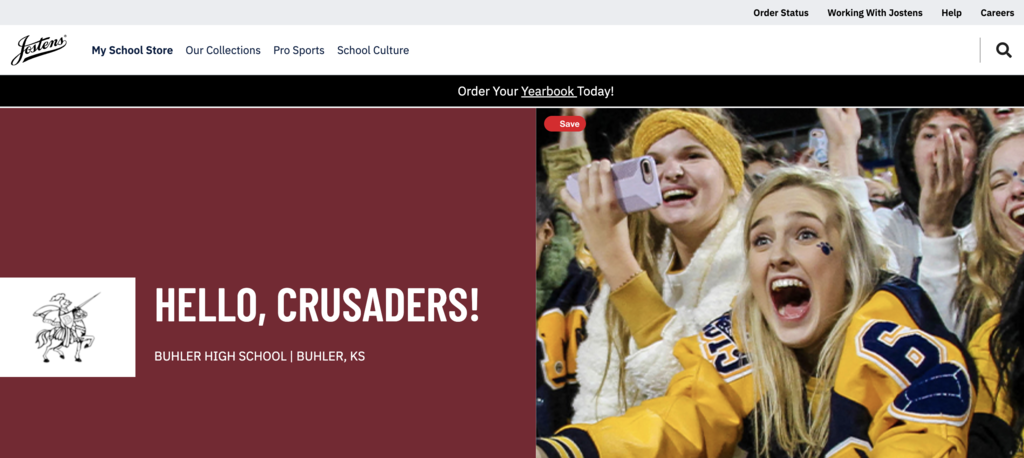 Picture of Jostens Homepage